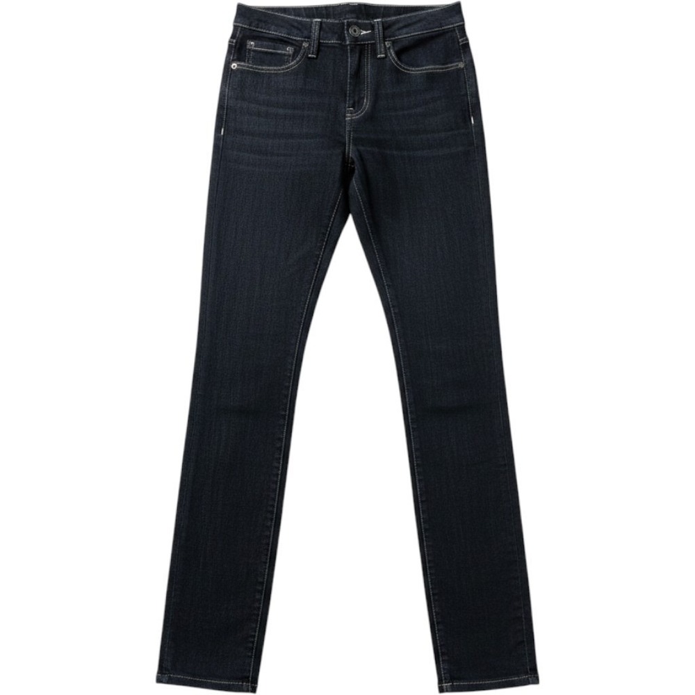 prAna Kayla Jean Womens 24x32 Dark Indigo Denim White Contrast Stitch NWT
